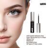 UOG Eyelash Adhesive Glue - Super Strong Hold for Up to 5 Days | Waterproof, Allergy-Free, and Odorless | Brush-On False Lash Extension Glue with All-in-One Formula | No Irritation or Itching (Black)