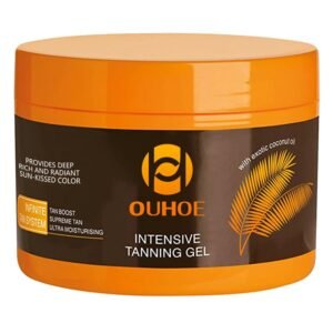 2024 Tanning Gel, Brown Tanning Gel, Tanning Accelerator Cream, Soft Brown Intensive Tanning Luxe Gel,Tanning Luxe Gel, Tanning Cream for Sunbeds & Outdoor Sun 150g/1PC