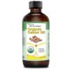 61n9MXnIMhL._SL1500_.jpg USDA Organic Castor Oil 8 fl oz - Cold Pressed, Hexane Free, Unrefined for Hair Growth, Eyelash & Skin Care | 100% Pure Natural Castor Seed Oil in Glass Bottle