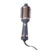 61nzv3LlU9L._SL1500_.jpg Hairitage Volumizing One Step Blow Dry Brush + Hair Dryer for Curling + Straightening - Ceramic Tourmaline Blowout Brush + Volumizer - Hair Styler for Smooth Shiny, Frizz-Free Styles - Matte Grey