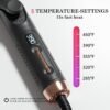 61o7K-FraLL._AC_SL1500_.jpg Hair Straightener and Curler 2-in-1, 360° Airflow Styler Curling Iron, 1.25 Inch Curling Wand, 20 Million Negative Ion Hair Care, 5 Temps & Auto Off, Dual Voltage (Black)