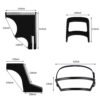 61oEwhCURkL._SL1500_.jpg Beard Shaping And Styling Tool, Beard Grooming Shaping Tool, Set of 4 Beard Beard Shaping Comb for Beard Shaving Hair Styling Hairline Goatee Template and Hairline Shaping Tool (Black)