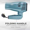 61oQlQmATBL._SL1000_.jpg Conair Hair Dryer with Folding Handle and Retractable Cord, 1875W Travel Hair Dryer, Conair Blow Dryer