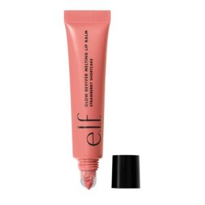 61oXJXPyxL._SL1500_.jpg e.l.f. Glow Reviver Melting Lip Balm, Hydrating Tinted Lip Balm For A Glossy Finish & Soft, Supple Lips, Vegan & Cruelty-Free, Strawberry Shortcake