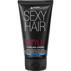 SexyHair Style Curling Crème Curl Moisturizing Control Crème | Light Control | Maintains Moisture and Combats Frizz
