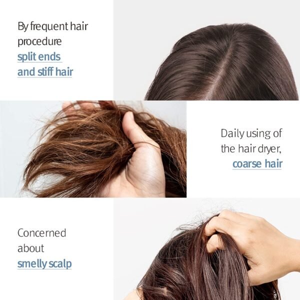 Bouquet Garni Deep Perfume Hair Serum Baby Scent Fragrance - Anti-Frizz Hair, Quick Absorption, Long-lasting (Containing Amino acids, Proteins, Hyaluronic Acids, Vegan Oils) - 3.4 oz