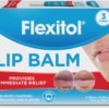 61p80IgS5WL._AC_SL1500_.jpg Flexitol Lip Balm, 0.35 Ounce Tube, Cream White, 3 Count (Pack of 1)
