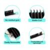 61pvnoUV28L._SL1500_.jpg Ellipse Eyelash Extensions 0.15mm D Curl 8-15mm Mixed Flat Eyelash Extension Supplies Light Lashes Matte Individual Eyelashes Salon Use Black Mink False Lashes Mink Lashes Extensions(D-0.15-8-15mm)