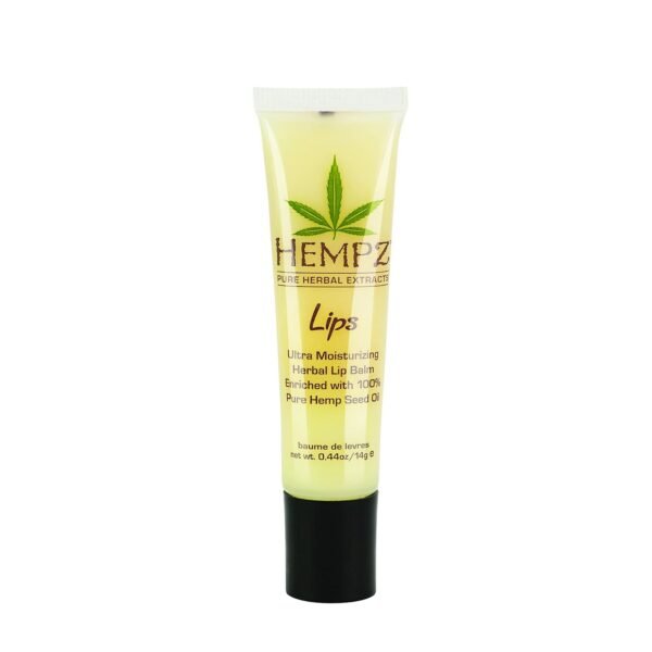 61pyNU3yTeL._SL1500_.jpg HEMPZ Herbal Ultra Moisturizing Lip Balm - Lip Treatment for Dry Cracked Lips, Provides Hydration and Nourishment for Men and Women - Premium, 100% Pure Natural Hemp Seed Oil - .44 oz