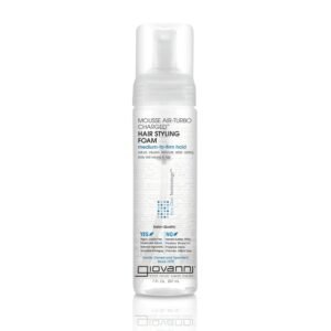 61q-4ruL8bL._SL1500_.jpg GIOVANNI Mousse Hair Styling Foam - Mousse for Curly Hair, Volumizing Hair Foam for Women & Men, Foaming, Add Texture for Curls & Wavy Hair, Defining & Enhancing - 7 Fl Oz (Pack of 1)