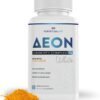 61q0Bys9bGL._AC_SL1500_.jpg AEON White Liposomal NAD+ Longevity Complex, with Curcumin, NAD+, NR, Astaxanthin, AKG, Apigenin, Glycine, Anti-Aging Supplement, Vegan, 60 Capsules