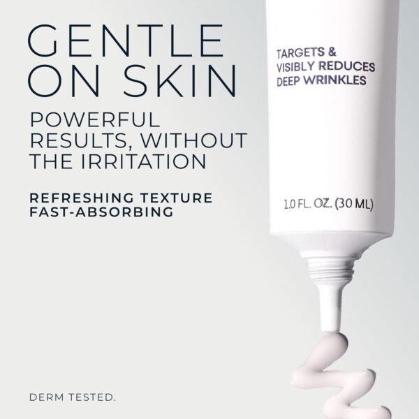 61qFH8bzduL._SL1500_.jpg RoC Retinol Correxion Deep Wrinkle Facial Filler with Hyaluronic Acid & Retinol, Skin Care for Women and Men, 1 Fl Oz (Packaging May Vary)