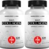Research Labs 2 for 1 Promo 240 Collagen Pills - 6000 mg Per Day. Grass Fed Anti-Aging Support for Skin, Joints, Tendons, Bones, Hair and Nails. Paleo Friendly. Collagen Peptides Powder Supplement…