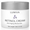 Lumiva Eye, Face and Neck Moisturizer Retinol Cream for Men and Women - Morning and Evening Cream for Tightening Skin - Anti Ageing, Erase the Appearance of Fine Lines and Wrinkles - 142g/5oz