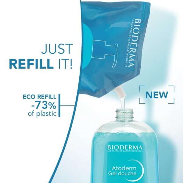 Bioderma - Atoderm - Hydrating Shower Gel - Moisturizing Face and Body Cleanser - Body Wash for Normal to Dry Sensitive Skin