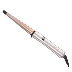 61rMIqYMVYL._SL1500_.jpg Remington Shine Therapy Argan Oil & Keratin Infused ½-1 Inch Tapered Curling Wand for Natural Curls, Includes Heat Glove