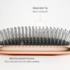 61rRb1TiWyL._SL1000_.jpg Hair Brush for Thick Curly Thin Long Short Wet or Dry Hair Adds Shine and Makes Hair Smooth Hair Comb Paddle Hair Brush for Men Women Kid