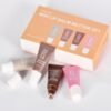 61sO9Og1c-L._SL1500_.jpg 4Pcs Hydrating Lip Gloss Set, Mini Lip Butter Balm Pack, High Shine Glass Finish Lip Moisturizing Plumping Lip Gloss Shiny Jelly Liquid Lipstick for Women