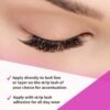 61sl4NWgj6L._SL1000_.jpg Ardell False Eyelashes Double Trio Individuals Short Black 4 Pack