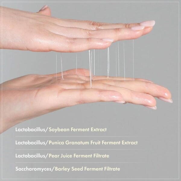 Glow Bean Essence, 31,025ppm Soybean Ferment Extract, Glass Skin, Exfoliating, Hydrating, Radiant, Moisturizer, Barrier, Face Serum, Korean Skin Care, 33ml / 1.11 fl. oz.