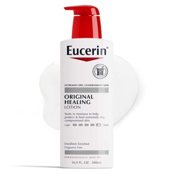 Eucerin Original Unscented Hand and Body Moisturizer Lotion 16 oz. Pump Bottle 72140011020 1 Ct