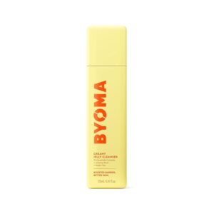 BYOMA Creamy Jelly Cleanser - Hydrating Facial Cleanser for Skin Barrier Repair -Tri-Ceramide Face Wash for Sensitive Skin & All Skin Types - Gently Removes Makeup & Excess Oil - 5.91 fl oz