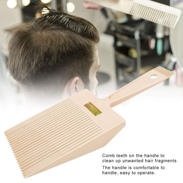 61tVvS87u-L._SL1001_.jpg Flat Top Comb Hair Comb Styling Accurate Cutting Hair Trim Accessories Comb with level Bang Liquid Oil Hairdressing Tool For Men Salon Barber
