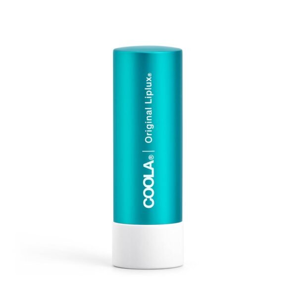 61tj3xd-HNL._SL1500_.jpg COOLA Organic Liplux Lip Balm and Sunscreen with SPF 30, Dermatologist Tested Lip Care for Daily Protection, Vegan and Gluten Free, 0.15 Oz
