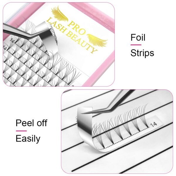 61txjljit8L._SL1000_.jpg Premade Fans Eyelash Extensions 5D 3D 7D 8D 10D Short Stem Premade Volume Eyelash Extensions 3D 5D 7D Volume Lash Extensions .07 .10 Pre made Lash Fans C D Curl 9-15 MIX(5D-D-0.10,9-15mm)