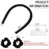 61uFoLol6XL._SL1500_.jpg CORATED No Heat Curlers, Heatless Curls for Long Hair, Heatless Curling Rod Headband You Can Sleep In, Silk DIY Hair Styling Tools Kit