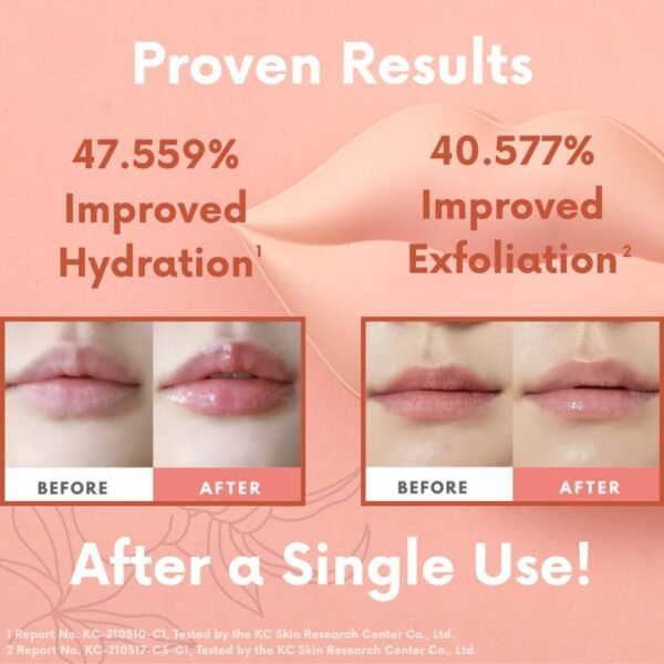 61uJqxQCd0L._SL1080_.jpg KOCOSTAR Peach Duoduo Lip Scrub and Lip Oil Cream Set | Gentle Walnut Shell Exfoliator and Jojoba Seed Oil Moisturizer for Chapped Dry Lips, Korean Lip Care Set, 1.5 oz