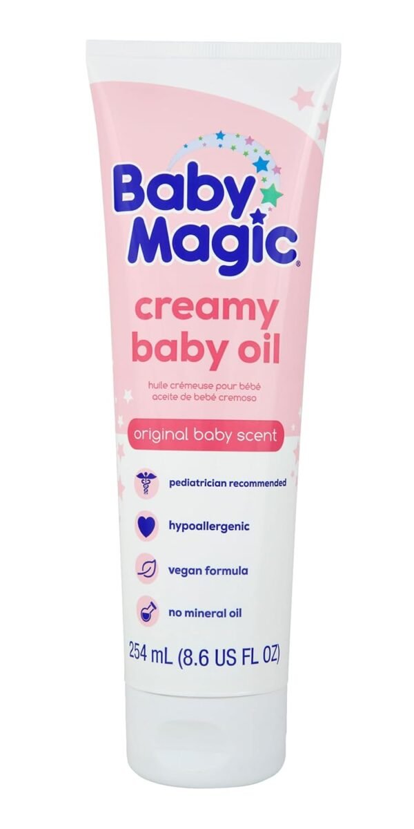 Baby Magic Creamy Baby Oil, 8.6 oz
