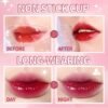 10 Colors Lip Tint Stain Set, Korean Moisturizing Lip Gloss Velvet Mini Liquid Lipstick, Multi-Use Lip and Cheek Tint, Non-Stick Cup, Lightweight, Long-Lasting Waterproof Lips Makeup