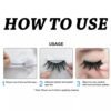 61uo5PLV0fL._SL1500_.jpg 40 Pieces Fake Lashes No Glue Apply False Lashes Eyelash Self Adhesive Lash Strips for Fake Eyelashes Extension Supplies Suitable for All Strip
