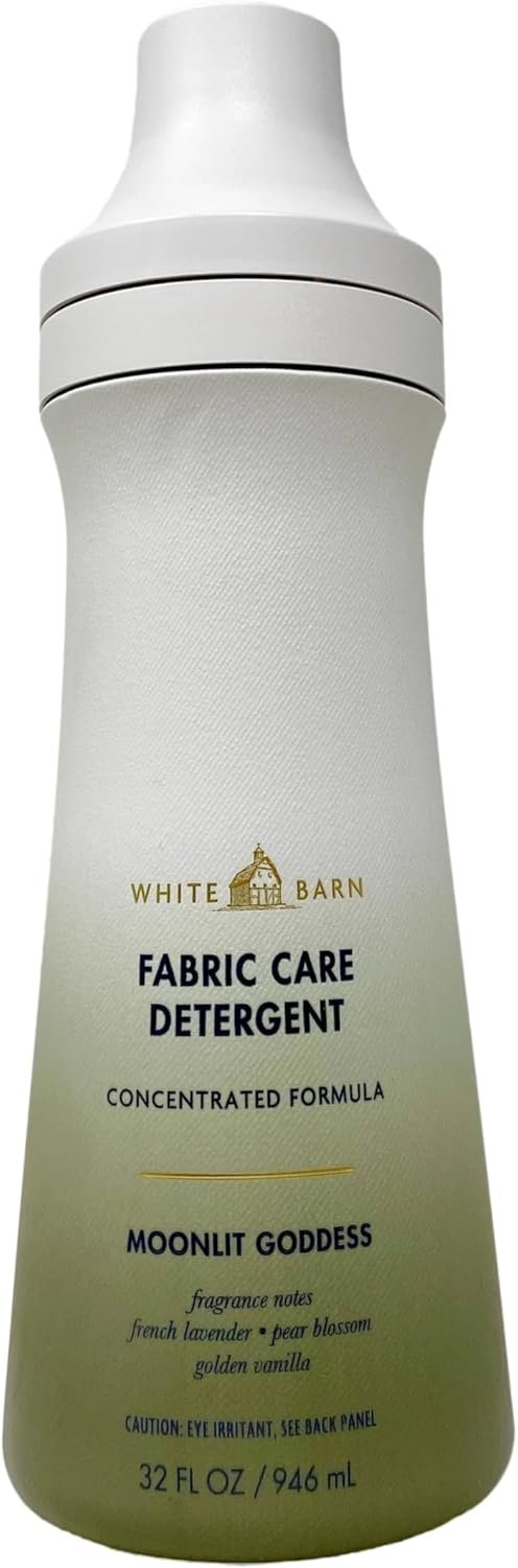 Bath & Body Works Moonlit Goddess Fabric Care Laundry Detergent with a Fresh Forest Bar Soap - Full Size