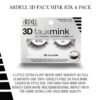 61vHNKyLTqL._SL1000_.jpg Ardell False Eyelashes 3D Faux Mink Lashes 859 - Lightweight Reusable Strip Lashes with Invisiband, Ultra-Fluffy Volume for a Natural Glam Look, 4 Pairs