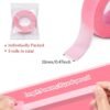 61vUWnNvJrL._SL1500_.jpg TEOYALL PE Lash Tapes, 5 Rolls Adhesive Micropore Breathable Pink Eyelash Extension Tapes Lash Extensions Supplies - 9 meter/10 Yard Each Roll (5 Rolls)