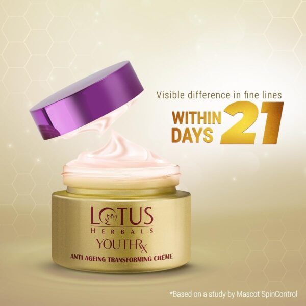 61vYPf50MRL._SL1200_.jpg Herbals YouthRx Anti Ageing Transforming Cream SPF 25 | PA+++ | Preservative Free | 50g