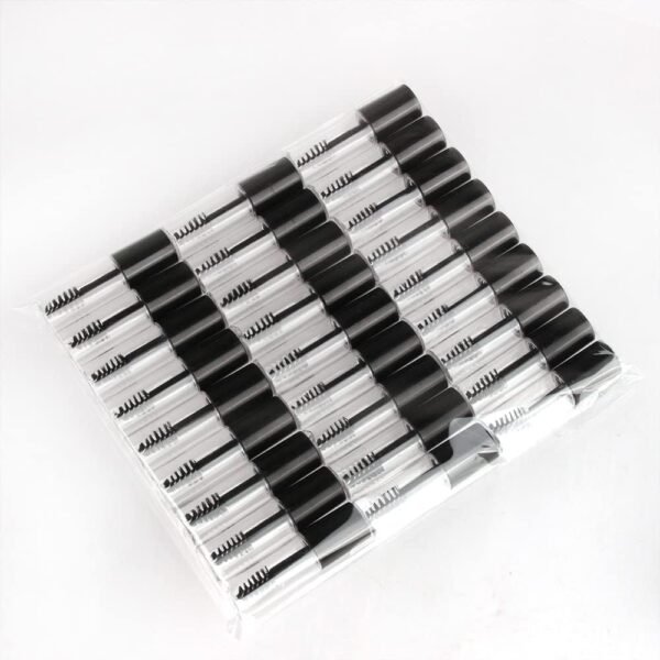 61veuoLpi-L._AC_SL1000_.jpg COSIDEA 29 PCS Empty Mini 3ml mascara tubes and wand for castor oil, Small Sample Size Eyelash Growth packing Tube container (29)