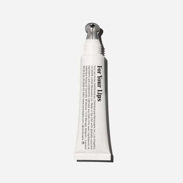 61vtHzCZtKL._SL1500_.jpg Nécessaire The Lip Balm | Hydrating Lip Balm for Women and Men, Clear, Mint, Multi-Ceramide, Treatment Balm | Instant Relief for Dry, Chapped Lips | Cooling Hypoallergenic Tip | Non-Sticky (0.5 fl oz)