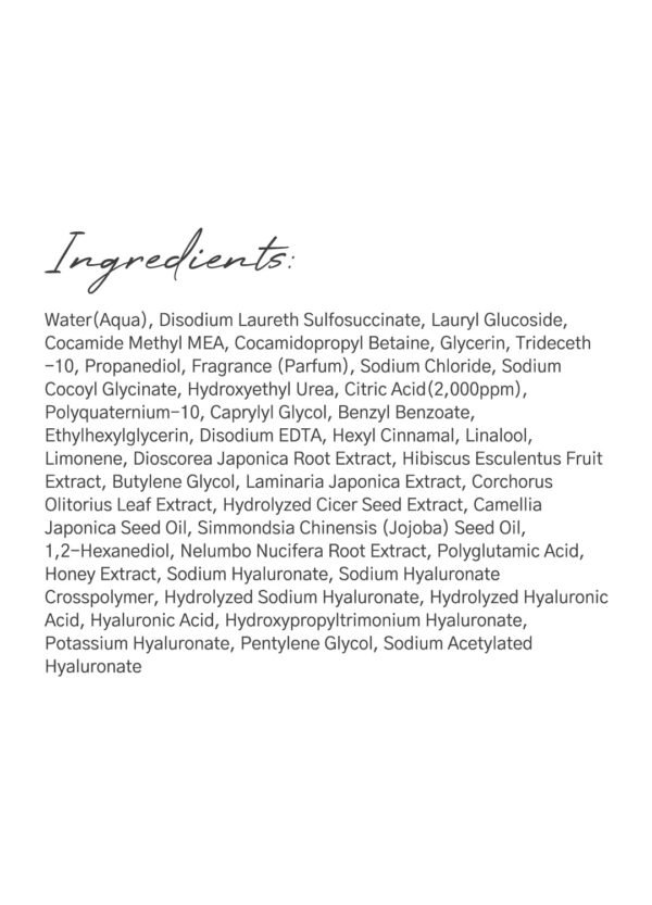 Low pH balanced Gentle Korean Body Wash with Natural & Organic Ingredients, Hypoallergenic for Sensitive Skin, Moisturizing & Hydrating for Dry Skin, For Women & Men, 33 Fl Oz, Pear & Freesia