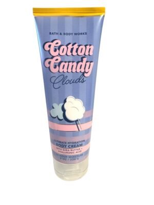Bath & Body Works Cotton Candy Clouds Ultimate Hydration Body Cream Gift Set For Women, 8 Fl Oz (8 Fl Oz - Pack of 1, Cotton Candy Clouds)