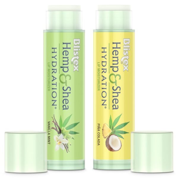 61wTHcp0mDL._SL1500_.jpg Blistex Hemp & Shea Hydration, 2 count