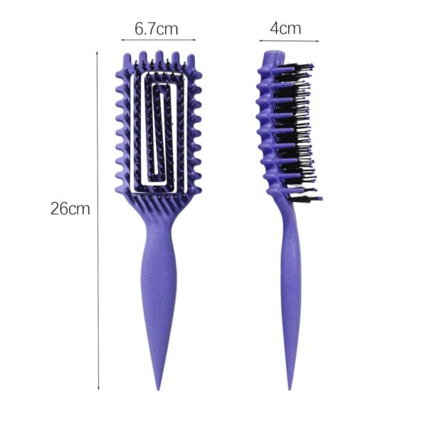 61wyyqde9TL._SL1500_.jpg Curly Hair Brush Candybrush Curl Defining Brush for Detangling Shaping and Defining Curls for Women, Men, Wet & Dry Hair (Purple)