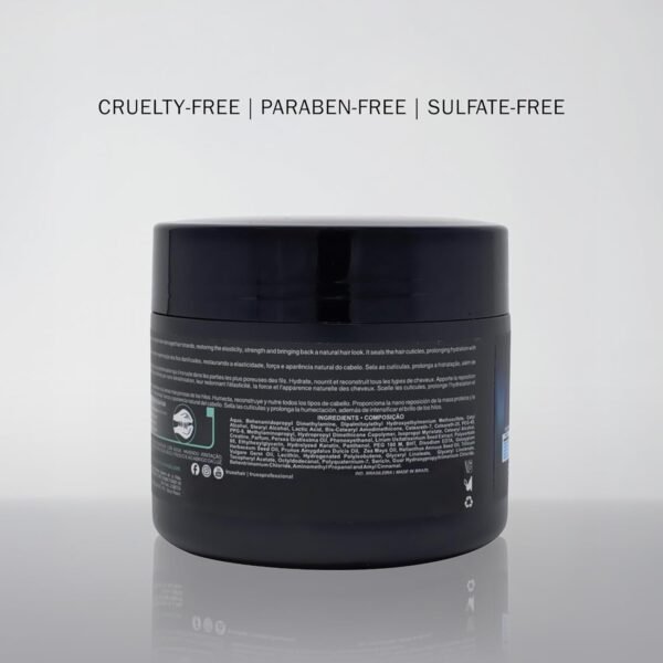 TRUSS Net Deep Conditioning Hair Mask for Damaged Hair - Formulated with Nano-Regeneration for Protein Replenishment, Hydration & Shine - Reduces Frizz, Defines Curls & Restores Elasticity (19.4 Oz)