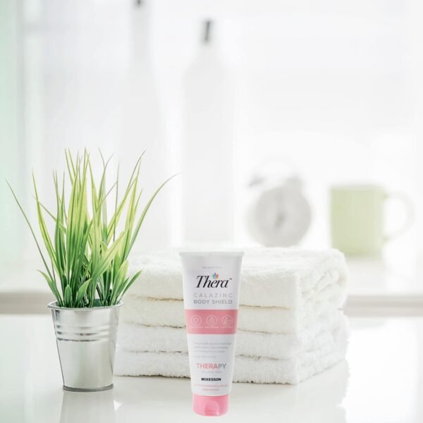 McKesson Thera Calazinc Body Shield Barrier Cream with Calamine and Zinc - Incontinence Skin Protectant Ointment, Diaper Rash, Scented - 4 oz, 1 Count