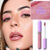61xXQWNF2VL._SL1000_.jpg Glitter Liquid Lip Gloss,Fuchsia Shimmer Lipstick, Waterproof Shimmer Lip Stain Lip Glaze, High Shine Long Lasting Shiny Lip Color Makeup 13#