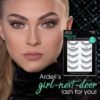 61xbO6XiNvL._SL1000_.jpg Ardell Natural False Eyelashes 110 Black - Eye-Lifting Effect Eye Makeup, Natural Look Strip Lashes - 5 Pairs, 2 Pack