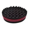 61xw1rCjk8L._SL1200_.jpg 4 Pcs Small Holes Hair Twist Sponge, Barber Curl Sponge Brushes for Dreads Locking Afro Curl Coil Comb Care Tool
