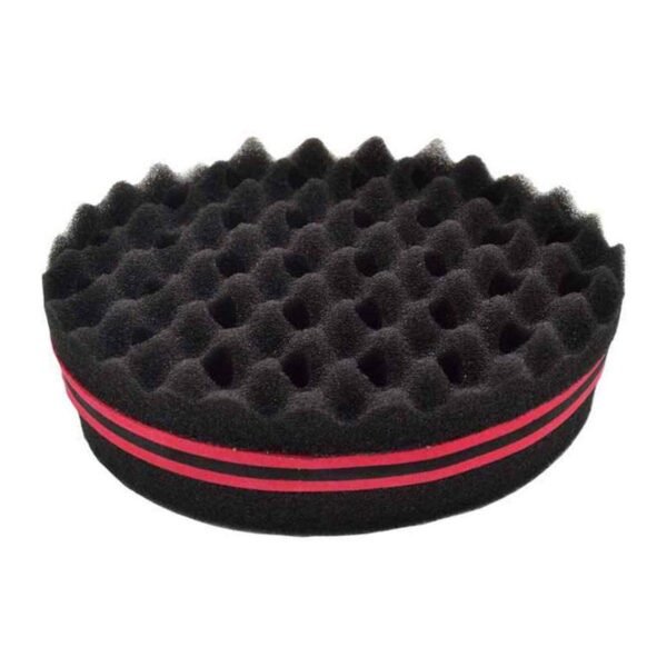 61xw1rCjk8L._SL1200_.jpg 4 Pcs Small Holes Hair Twist Sponge, Barber Curl Sponge Brushes for Dreads Locking Afro Curl Coil Comb Care Tool